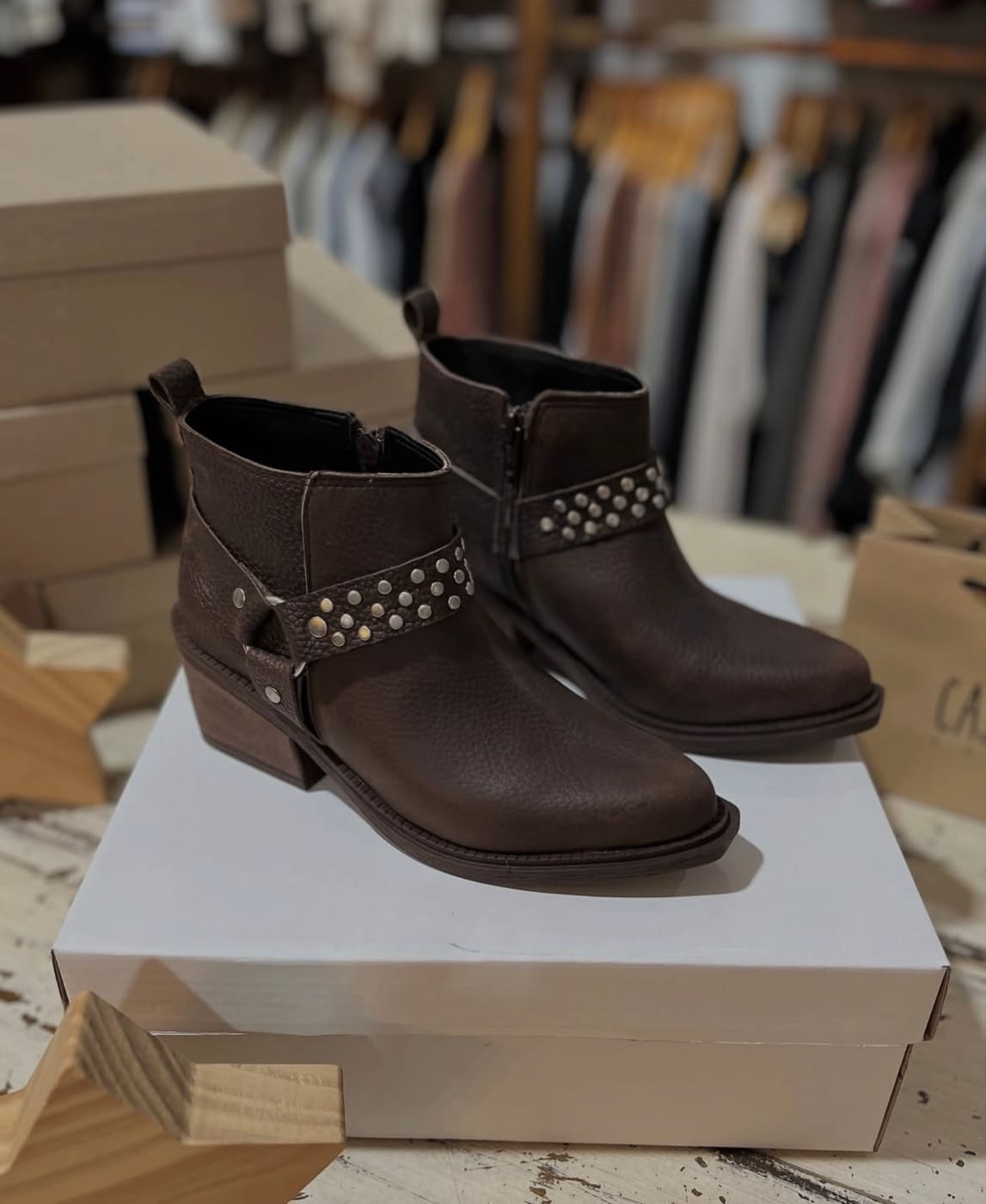 Bota Vaquera Chocolate